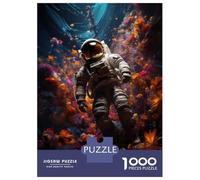 Puzzles pour Adolescents 1000 Pièces Cosmic Floral Odyssey Puzzles pour Adultes - Décoration Murale - Décoration Parfaite - Cadeaux Uniques d'anniversaire Et De Noël 70x50cm/1000pcs