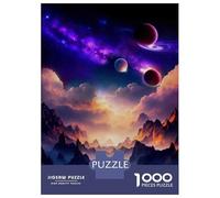 Puzzles pour Adolescents 1000 Pièces Cosmic Mountain Range-2 Puzzle pour Adultes Jouet Décoration Murale Défi Difficile Est Idéal comme Cadeau 52x38cm/1000pcs