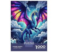 Puzzles pour Adolescents 1000 Pièces Cosmic Whale Puzzle pour Adultes Jouets Anti-Stress Améliore La Mémoire Cadeaux Anti-Stress 52x38cm/1000pcs