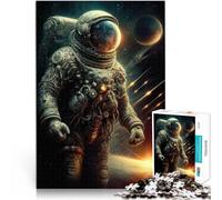 Puzzles pour Adolescents 1000 pièces Cosmos inspiré de Giger Jouets de Divertissement Familial Jeu de défi Unique 75x50cm
