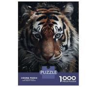 Puzzles pour Adolescents 1000 Pièces Cute Wet Tiger Puzzles pour Adultes, Jouets À Monter Soi-même, Analyse Et Logique, Activités Ludiques À La Maison, 52x38cm/1000pcs