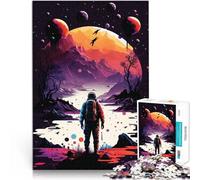 Puzzles pour Adolescents 1000 pièces Découvrez des Mondes extraterrestres Défi Difficile Jeu éducatif pour Anniversaire, Noël 52x38cm