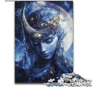 Puzzles pour Adolescents 1000 pièces Déesse de la Lune, Jouet éducatif et décompressant, idéal comme Cadeau pour Toute la Famille (Taille 26x38cm)