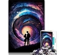Puzzles pour Adolescents, 1000 pièces d'histoires d'amour cosmiques, Puzzles pour Adultes, Jeux stimulants, décoration Murale, Cadeaux Uniques pour Anniversaire et Noël (Taille 75x50cm)