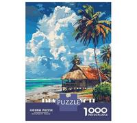 Puzzles Pour Adolescents 1000 Pièces Diani Beach Kenya Tropical Paradise Puzzle Pour Adolescents - Idéal Pour Passer Le Temps À La Maison, Pour Un Anniversaire, Noël, Des Jeux En Famille Et Des Soirée
