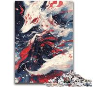 Puzzles pour Adolescents 1000 pièces Dieu des Renards 1000 pièces pour Adultes, idéal comme Cadeau pour Toute la Famille Convient pour et 14 (50x75cm)