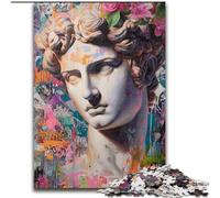 Puzzles pour Adolescents 1000 pièces Dieu Grec Apollon Difficile à compléter mais Amusant et Humoristique Décoration d'intérieur Unique et Cadeaux 26x38cm