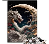 Puzzles pour Adolescents 1000 pièces Dragon Brave, activité familiale, décoration d'intérieur Unique et Cadeaux pour Les 14 Ans et Plus (Taille 50x75cm)