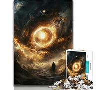 Puzzles pour Adolescents 1000 pièces Dragon mystérieux, Jouets éducatifs, Jeux Anti-Stress, Superbes Cadeaux et Jouets 50x75cm