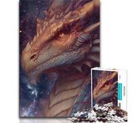 Puzzles pour Adolescents 1000 pièces Dragon psychédélique, Jeux éducatifs, décoration d'intérieur, Cadeau d'anniversaire, Art Mural (38x26cm)