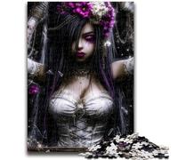 Puzzles pour Adolescents 1000 pièces Dream Girl Jeu Familial Anti-Stress Défi Difficile Cadeaux du Père Noël Secret 50x75cm