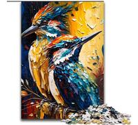 Puzzles pour Adolescents 1000 pièces Duo d'oiseaux colorés, à partir de 14 Ans Chaque pièce est Unique Un Jeu Amusant et Stimulant pour Toute la Famille (Taille 50x75cm)