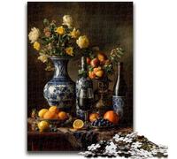 Puzzles pour Adolescents 1000 pièces en céramique, Jouet éducatif Anti-Stress, Interaction Parent-Enfant, pour Les Enfants de 14 Ans et Plus, 26x38cm