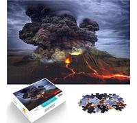 Puzzles pour Adolescents 1000 pièces Éruption Jouets éducatifs et d'apprentissage Jeux familiaux Super Cadeau 38x26cm