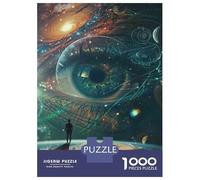 Puzzles pour Adolescents 1000 Pièces Explore The Universe with Our Cosmic Glasses! Puzzles pour Adultes, Jouets À Monter Soi-même, Analyse Et Logique, Activités Ludiques À La Maison, 70x50cm/1000pcs