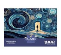 Puzzles pour Adolescents 1000 Pièces Exploring The Infinite A Journey Through Space Puzzles pour Adultes Jeu De Réflexion Décoration Intérieure Interaction Parent-Enfant 70x50cm/1000pcs