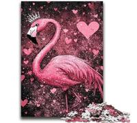 Puzzles pour Adolescents 1000 pièces Fantasy Flamingo Jeux d'activités familiales stimulants Jouet à Faire soi-même pour décoration Murale Cadeaux 50x75cm