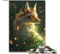 Puzzles pour Adolescents 1000 pièces Fantasy Fox, Chaque pièce est Unique - Jeu Familial Stimulant pour Les 14 Ans (Taille 26x38cm)