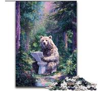 Puzzles pour Adolescents 1000 pièces Fantasy Grizzlies, Jouets éducatifs, Anti-Stress, pour renforcer l'amour Entre Couples (Taille 26x38cm)