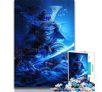 Puzzles pour Adolescents 1000 pièces Fantasy Ninja Warrior 1000 pièces pour Adultes, Anti-Stress, défi Difficile, Cadeaux du Père Noël Secret 50x75cm