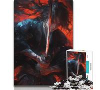 Puzzles pour Adolescents 1000 pièces Fantasy Ninja Warrior, Puzzles pour Adolescents, Cadeaux d'anniversaire Uniques pour Les 14 Ans et Plus (Taille 38x26cm)