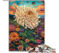 Puzzles pour Adolescents 1000 pièces Ferme Fleur Mer pour 14 Ans et Plus Difficile à réaliser mais Amusant et Humoristique Superbes Cadeaux et Jouets (Taille 26x38cm)