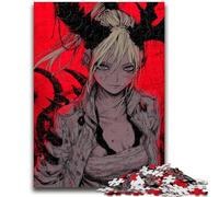 Puzzles pour Adolescents 1000 pièces Fille du Diable, Aide Le Cerveau à exercer des Jouets addictifs pour cultiver la Patience et améliorer la mémoire 26x38cm
