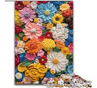 Puzzles pour Adolescents 1000 pièces Fleurs artistiques, Jouets éducatifs et éducatifs, Cadeaux d'anniversaire Uniques pour Les 14 Ans et Plus (Taille 50x75cm)