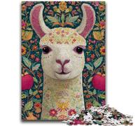 Puzzles pour Adolescents 1000 pièces Fleurs Hibou Difficile à réaliser mais Amusant et Humoristique Cadeau d'anniversaire, Cadeaux, Décoration Murale 50x75cm