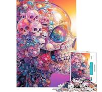 Puzzles pour Adolescents 1000 pièces Floraison éphémère de la mortalité Puzzles pour Adultes Jeux Amusants Course de Vitesse Manuelle Interaction Parent-Enfant (Taille 50x75cm)