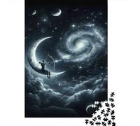 Puzzles pour Adolescents 1000 Pièces Galactic Archer Cosmic Fantasy Art Print Puzzle pour Adolescents Améliore La Mémoire Difficile À Compléter Jeu Stimulant Jouets 70x50cm/1000pcs