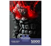Puzzles pour Adolescents 1000 Pièces Gorilla King Kong Mask Puzzles pour Adultes, Jouets À Monter Soi-même, Analyse Et Logique, Activités Ludiques À La Maison, 70x50cm/1000pcs
