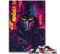 Puzzles pour Adolescents 1000 pièces Guerrier mécanique 1000 pièces pour Adultes, Jeu de Quiz idéal comme Cadeau pour Toute la Famille (26x38cm)