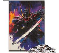 Puzzles pour Adolescents 1000 pièces, Guerrier Ninja Japonais, Casse-tête pour décoration Murale, Cadeaux d'anniversaire et de Noël Uniques pour Les 14 Ans (Taille 50x75cm)
