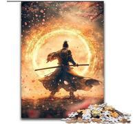 Puzzles pour Adolescents 1000 pièces Guerrier Ninja Japonais, Jouets éducatifs et éducatifs, Cadeaux d'anniversaire Uniques pour Les 14 Ans et Plus (Taille 26x38cm)