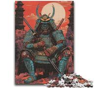 Puzzles pour Adolescents 1000 pièces Guerrier Ninja Japonais, pour stimuler Le Cerveau, Jouets addictifs pour cultiver la Patience et améliorer la mémoire 26x38cm