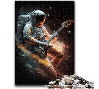Puzzles pour Adolescents 1000 pièces Guitare Astronaute pour et à partir de 14 Ans Jouets de Jeu Car C'est idéal comme Cadeau pour Toute la Famille 50x75cm