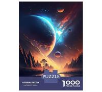 Puzzles pour Adolescents 1000 Pièces Halloween Ghost in The Rain Puzzles pour Adultes Jeu De Réflexion Décoration Intérieure Interaction Parent-Enfant 38x26cm/1000pcs