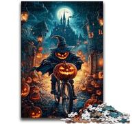 Puzzles pour Adolescents 1000 pièces Halloween Sorcière Relax Jeux Jeu éducatif pour Anniversaire, Noël pour et 14 Ans et Plus 50x75cm