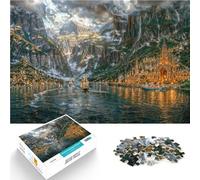 Puzzles pour Adolescents 1000 pièces Havre de Paix Jouets de Jeu pour Cadeau Familial Car C'est Un pour Toute la Famille 38x26cm