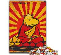 Puzzles pour Adolescents 1000 pièces Hippo Fantastique Jeux éducatifs Décoration d'intérieur Collection d'artistes, Beaux-Arts 50x75cm