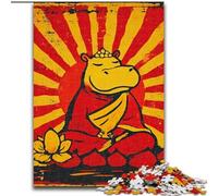 Puzzles pour Adolescents 1000 pièces Hippo Fantastique, Jouets de Divertissement Familial, idéal comme Cadeau pour Toute la Famille à partir de 14 Ans (Taille 26x38cm)