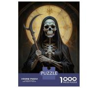 Puzzles pour Adolescents 1000 Pièces Holy Death Devotion Puzzles pour Adolescents Jeux Relaxants Course De Vitesse Manuelle Est Idéal comme Cadeau 38x26cm/1000pcs