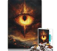 Puzzles pour Adolescents 1000 pièces, Œil du Diable, pour stimuler Le Cerveau, Jouets addictifs pour cultiver la Patience et améliorer la mémoire (75x50cm)