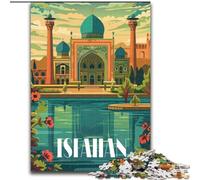 Puzzles pour Adolescents 1000 pièces Ispahan Beauty, Aide Le Cerveau à exercer des Jouets addictifs pour cultiver la Patience Décoration Parfaite 38x26cm