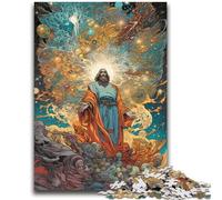 Puzzles pour Adolescents 1000 pièces Jésus-Christ pour Les 14 Ans et Plus Cadeaux intéressants pour la réduction du Stress pour Les Amis et la Famille 50x75cm
