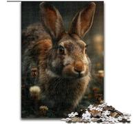 Puzzles pour Adolescents 1000 pièces Jungle Bunny, Chaque pièce est Unique - Jeu Familial Stimulant pour Les 14 Ans (Taille 50x75cm)