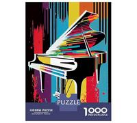Puzzles pour Adolescents 1000 Pièces Keyboard Kaleidoscope Puzzle Jeu Manuel pour S'amuser en Famille Cadeaux Uniques pour Anniversaire Et Noël 38x26cm/1000pcs