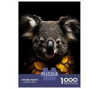 Puzzles pour Adolescents 1000 Pièces Koala Gold Dark Puzzles pour Adolescents Jeux Relaxants Course De Vitesse Manuelle Est Idéal comme Cadeau 52x38cm/1000pcs