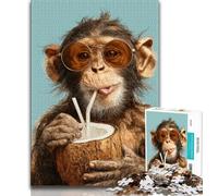 Puzzles pour Adolescents, 1000 pièces, Lait de Coco, dans Une boîte, Jeu Stimulant, idéal comme Cadeau pour Toute la Famille (38x26cm)